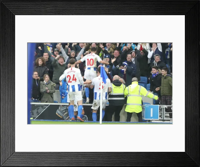 Framed Print : Brighton and Hove Albion vs. Huddersfield Town: Premier League Showdown at American Express Community Stadium (02MAR19) Framed Print : Brighton and Hove Albion vs. Huddersfield Town: Premier League Showdown at American Express Community Stadium (02MAR19)
