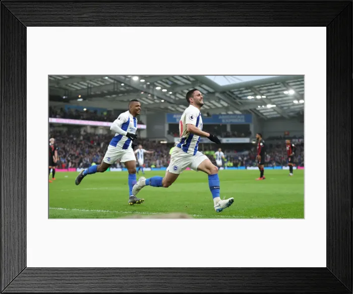 Framed Print : Brighton and Hove Albion vs. Huddersfield Town: Premier League Battle at American Express Community Stadium (02MAR19) Framed Print : Brighton and Hove Albion vs. Huddersfield Town: Premier League Battle at American Express Community Stadium (02MAR19)