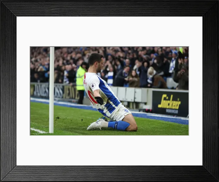 Framed Print : Brighton and Hove Albion vs. Huddersfield Town: Premier League Battle at American Express Community Stadium (02MAR19) Framed Print : Brighton and Hove Albion vs. Huddersfield Town: Premier League Battle at American Express Community Stadium (02MAR19)
