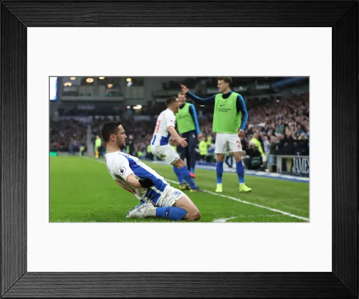 Framed Print : Brighton and Hove Albion vs. Huddersfield Town: Premier League Showdown at American Express Community Stadium (02MAR19) Framed Print : Brighton and Hove Albion vs. Huddersfield Town: Premier League Showdown at American Express Community Stadium (02MAR19)