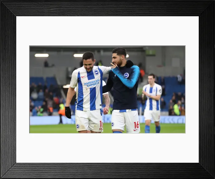 Framed Print : Brighton and Hove Albion vs. Huddersfield Town: Premier League Showdown at American Express Community Stadium (02MAR19) Framed Print : Brighton and Hove Albion vs. Huddersfield Town: Premier League Showdown at American Express Community Stadium (02MAR19)