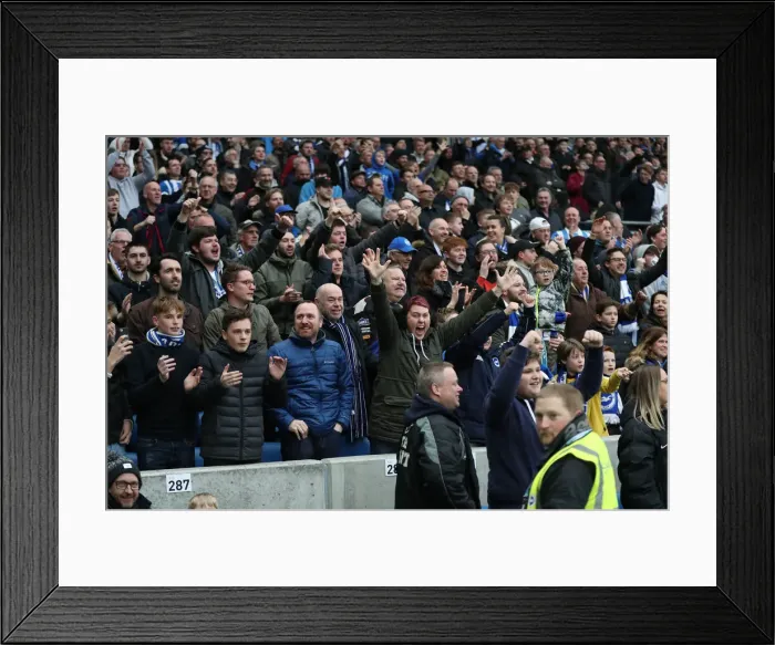 Framed Print : Brighton and Hove Albion vs. Huddersfield Town: Premier League Showdown at American Express Community Stadium (02MAR19) Framed Print : Brighton and Hove Albion vs. Huddersfield Town: Premier League Showdown at American Express Community Stadium (02MAR19)