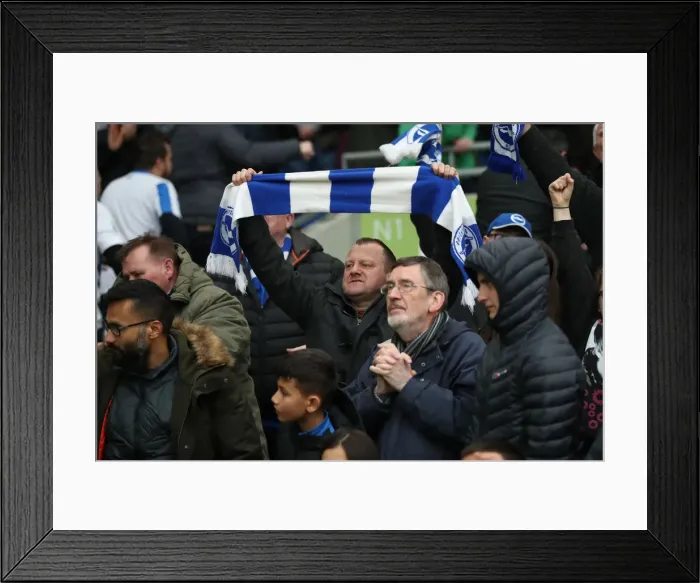 Framed Print : Brighton and Hove Albion vs. Huddersfield Town: Premier League Showdown at American Express Community Stadium (02MAR19) Framed Print : Brighton and Hove Albion vs. Huddersfield Town: Premier League Showdown at American Express Community Stadium (02MAR19)