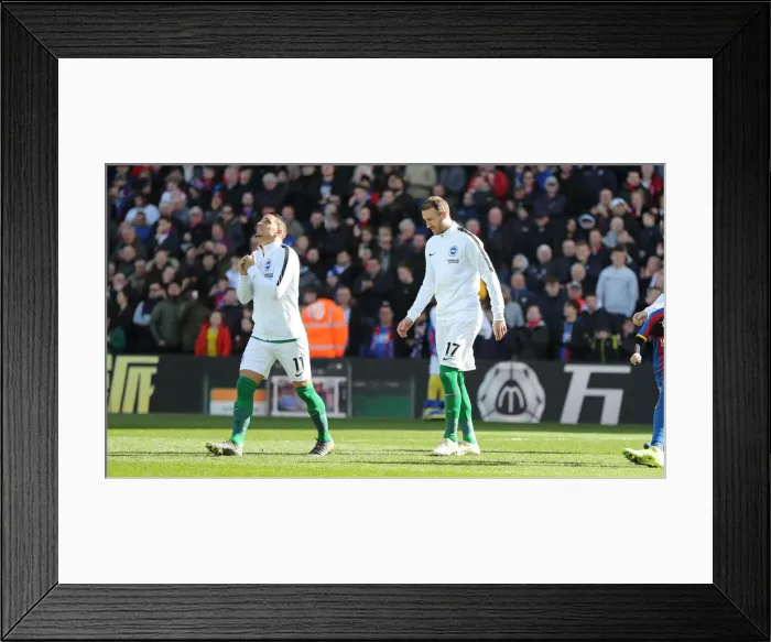 Framed Print : Premier League Showdown: Crystal Palace vs. Brighton and Hove Albion at Selhurst Park (9th March 2019) Framed Print : Premier League Showdown: Crystal Palace vs. Brighton and Hove Albion at Selhurst Park (9th March 2019)