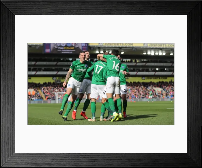 Framed Print : Premier League Showdown: Crystal Palace vs. Brighton and Hove Albion at Selhurst Park (9th March 2019) Framed Print : Premier League Showdown: Crystal Palace vs. Brighton and Hove Albion at Selhurst Park (9th March 2019)
