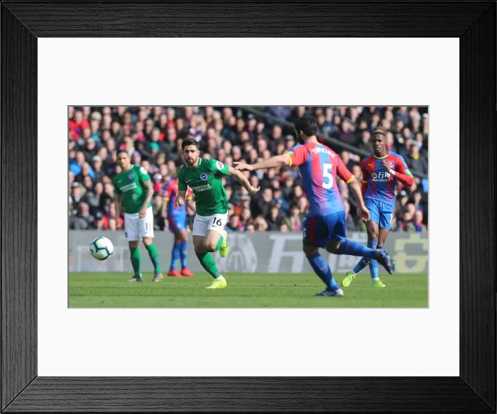 Framed Print : Premier League Showdown: Crystal Palace vs. Brighton and Hove Albion at Selhurst Park (9th March 2019) Framed Print : Premier League Showdown: Crystal Palace vs. Brighton and Hove Albion at Selhurst Park (9th March 2019)