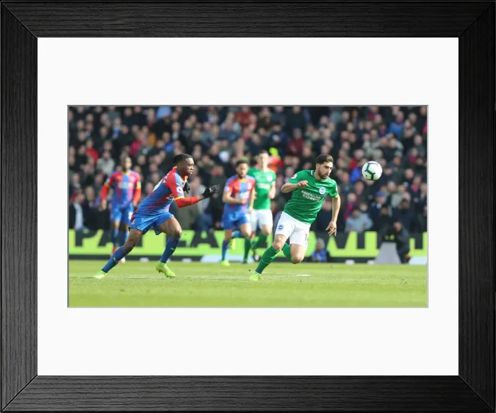 Framed Print : Premier League Showdown: Crystal Palace vs. Brighton & Hove Albion at Selhurst Park (9th March 2019) Framed Print : Premier League Showdown: Crystal Palace vs. Brighton & Hove Albion at Selhurst Park (9th March 2019)