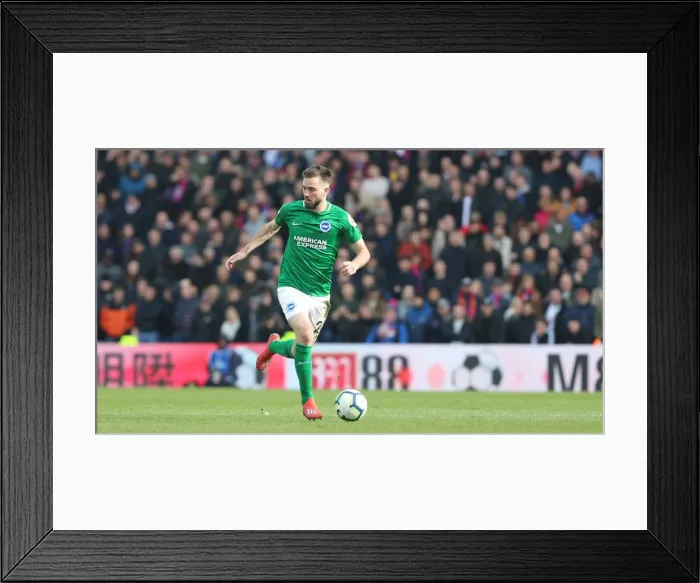 Framed Print : Premier League Showdown: Crystal Palace vs. Brighton and Hove Albion at Selhurst Park (9th March 2019)