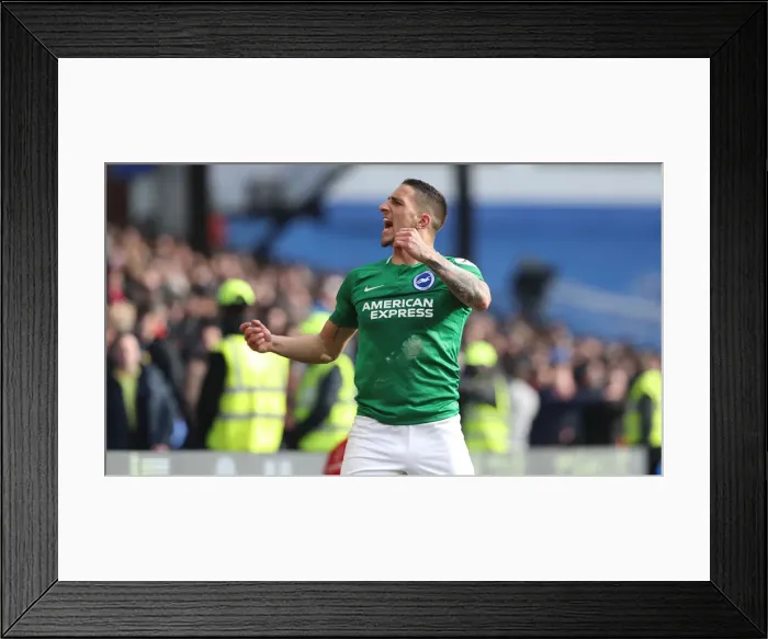 Framed Print : Premier League Showdown: Crystal Palace vs. Brighton and Hove Albion at Selhurst Park (9th March 2019)