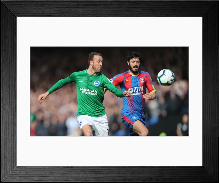 Framed Print : Premier League Clash: Crystal Palace vs. Brighton and Hove Albion at Selhurst Park on 9th March 2019 Framed Print : Premier League Clash: Crystal Palace vs. Brighton and Hove Albion at Selhurst Park on 9th March 2019