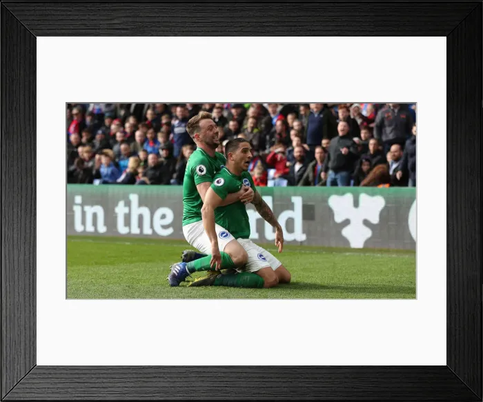 Framed Print : Premier League Showdown: Crystal Palace vs. Brighton and Hove Albion at Selhurst Park (9th March 2019) Framed Print : Premier League Showdown: Crystal Palace vs. Brighton and Hove Albion at Selhurst Park (9th March 2019)