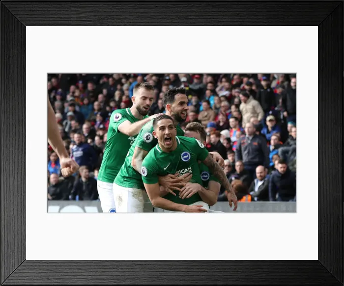 Framed Print : Premier League Showdown: Crystal Palace vs. Brighton and Hove Albion at Selhurst Park (9th March 2019) Framed Print : Premier League Showdown: Crystal Palace vs. Brighton and Hove Albion at Selhurst Park (9th March 2019)