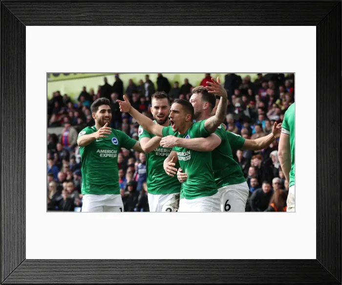 Framed Print : Premier League Showdown: Crystal Palace vs. Brighton and Hove Albion at Selhurst Park (9th March 2019) Framed Print : Premier League Showdown: Crystal Palace vs. Brighton and Hove Albion at Selhurst Park (9th March 2019)