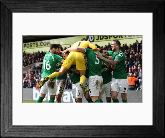 Framed Print : Premier League Showdown: Crystal Palace vs. Brighton and Hove Albion at Selhurst Park (9th March 2019) Framed Print : Premier League Showdown: Crystal Palace vs. Brighton and Hove Albion at Selhurst Park (9th March 2019)
