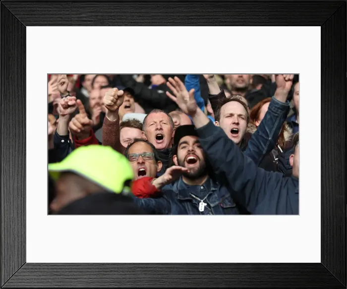 Framed Print : Premier League Rivalry: Crystal Palace vs. Brighton and Hove Albion at Selhurst Park (9th March 2019)