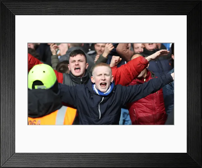 Framed Print : Brighton and Hove Albion vs. Crystal Palace: Premier League Showdown at Selhurst Park (09MAR19)