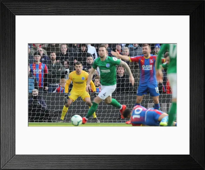 Framed Print : Premier League Showdown: Crystal Palace vs. Brighton and Hove Albion at Selhurst Park (9th March 2019) Framed Print : Premier League Showdown: Crystal Palace vs. Brighton and Hove Albion at Selhurst Park (9th March 2019)