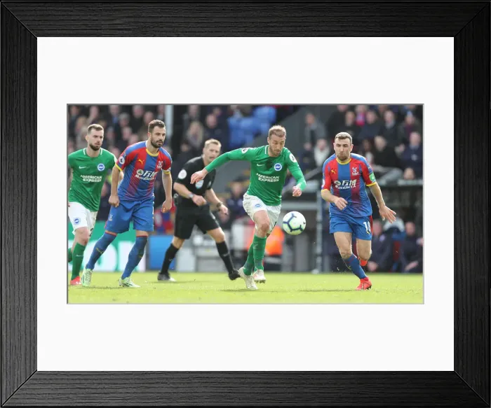 Framed Print : Brighton and Hove Albion vs. Crystal Palace: A Premier League Battle at Selhurst Park (09MAR19) Framed Print : Brighton and Hove Albion vs. Crystal Palace: A Premier League Battle at Selhurst Park (09MAR19)