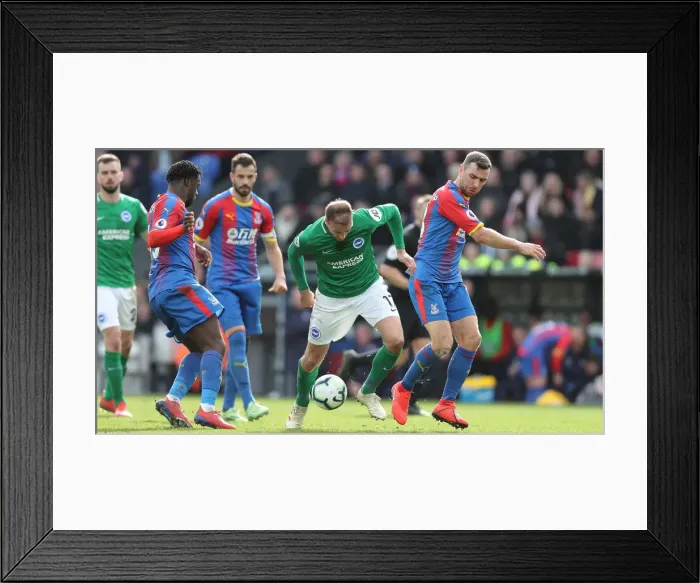 Framed Print : Premier League Showdown: Crystal Palace vs. Brighton and Hove Albion at Selhurst Park (9 March 2019) Framed Print : Premier League Showdown: Crystal Palace vs. Brighton and Hove Albion at Selhurst Park (9 March 2019)