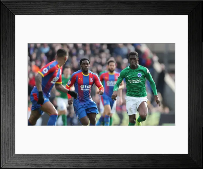Framed Print : Premier League Showdown: Crystal Palace vs. Brighton and Hove Albion at Selhurst Park (9th March 2019) Framed Print : Premier League Showdown: Crystal Palace vs. Brighton and Hove Albion at Selhurst Park (9th March 2019)