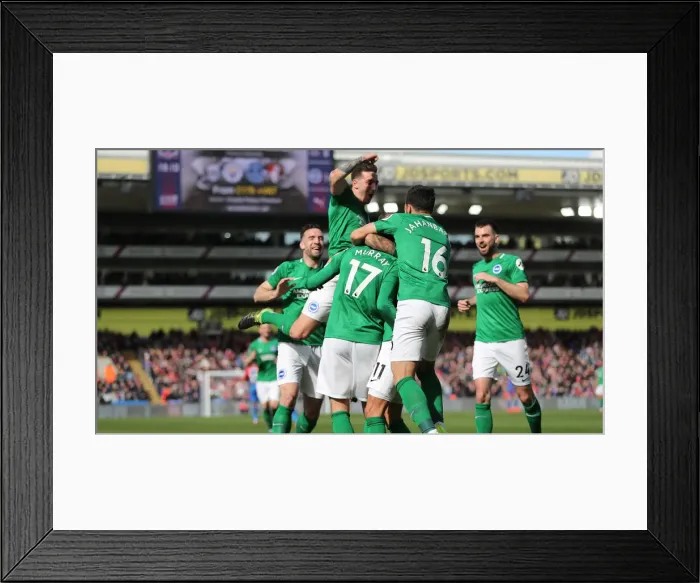 Framed Print : Premier League Showdown: Crystal Palace vs. Brighton and Hove Albion at Selhurst Park (9th March 2019) Framed Print : Premier League Showdown: Crystal Palace vs. Brighton and Hove Albion at Selhurst Park (9th March 2019)