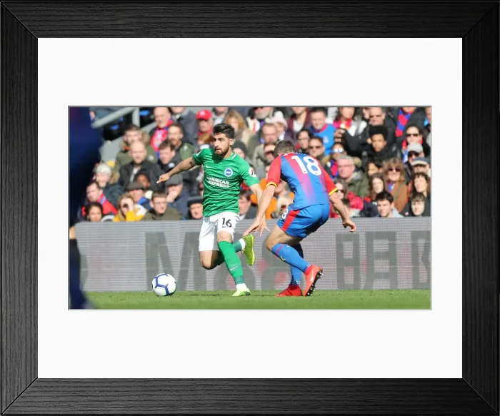 Framed Print : Premier League Showdown: Crystal Palace vs. Brighton and Hove Albion at Selhurst Park (9th March 2019) Framed Print : Premier League Showdown: Crystal Palace vs. Brighton and Hove Albion at Selhurst Park (9th March 2019)