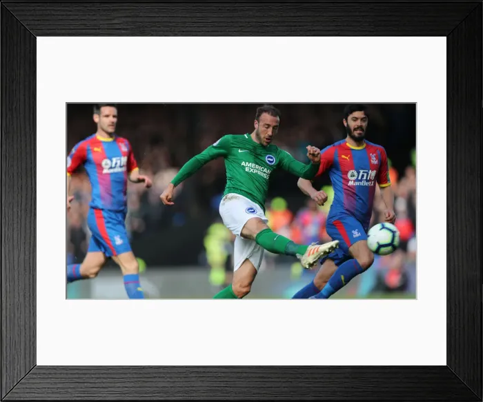 Framed Print : Premier League Showdown: Crystal Palace vs. Brighton and Hove Albion at Selhurst Park (9th March 2019) Framed Print : Premier League Showdown: Crystal Palace vs. Brighton and Hove Albion at Selhurst Park (9th March 2019)