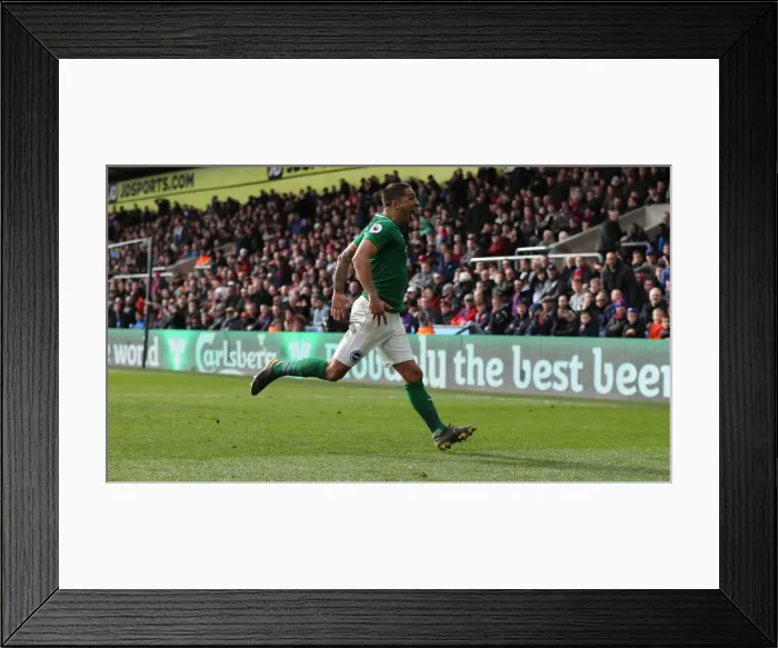 Framed Print : Premier League Showdown: Crystal Palace vs. Brighton and Hove Albion at Selhurst Park (9th March 2019) Framed Print : Premier League Showdown: Crystal Palace vs. Brighton and Hove Albion at Selhurst Park (9th March 2019)