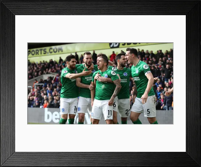Framed Print : Premier League Showdown: Crystal Palace vs. Brighton and Hove Albion at Selhurst Park (9th March 2019) Framed Print : Premier League Showdown: Crystal Palace vs. Brighton and Hove Albion at Selhurst Park (9th March 2019)