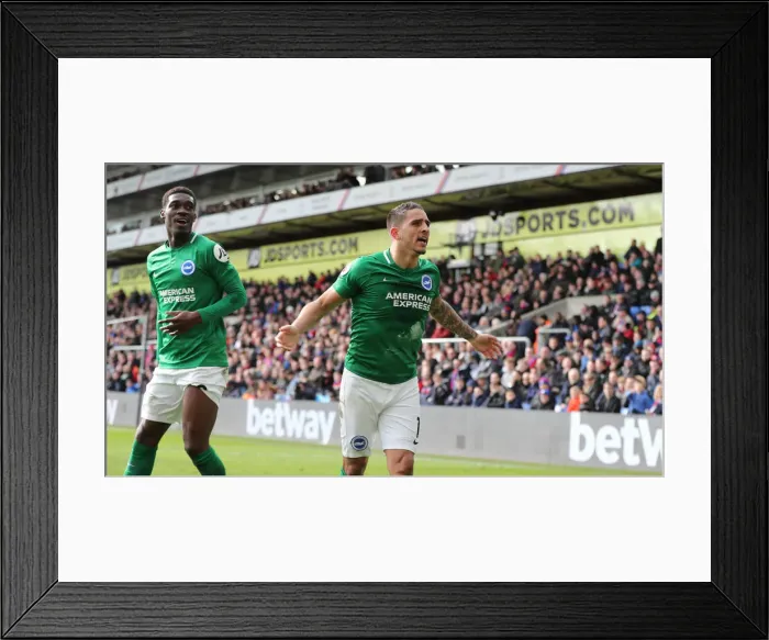 Framed Print : Premier League Showdown: Crystal Palace vs. Brighton and Hove Albion at Selhurst Park (9th March 2019) Framed Print : Premier League Showdown: Crystal Palace vs. Brighton and Hove Albion at Selhurst Park (9th March 2019)