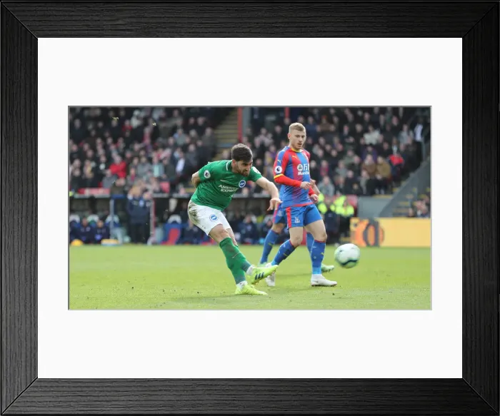 Framed Print : Premier League Showdown: Crystal Palace vs. Brighton and Hove Albion at Selhurst Park (9th March 2019) Framed Print : Premier League Showdown: Crystal Palace vs. Brighton and Hove Albion at Selhurst Park (9th March 2019)