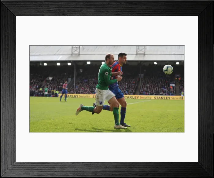 Framed Print : Premier League Showdown: Crystal Palace vs. Brighton and Hove Albion at Selhurst Park (9th March 2019)