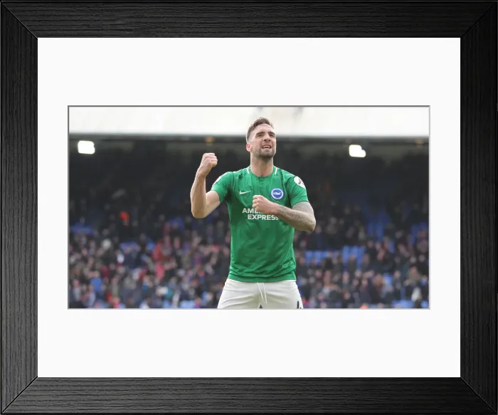 Framed Print : Brighton and Hove Albion vs. Crystal Palace: Premier League Clash at Selhurst Park (09MAR19) - Intense Action on the Field Framed Print : Brighton and Hove Albion vs. Crystal Palace: Premier League Clash at Selhurst Park (09MAR19) - Intense Action on the Field