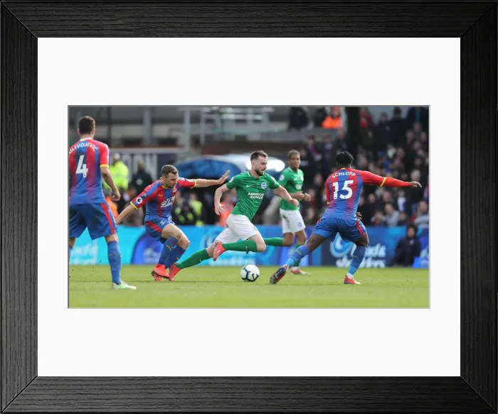 Framed Print : Premier League Showdown: Crystal Palace vs. Brighton and Hove Albion at Selhurst Park (9th March 2019) Framed Print : Premier League Showdown: Crystal Palace vs. Brighton and Hove Albion at Selhurst Park (9th March 2019)