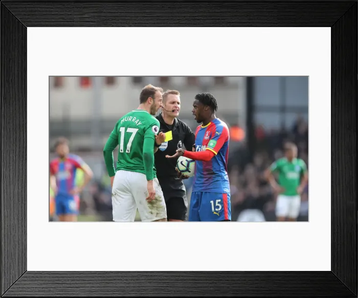 Framed Print : Premier League Showdown: Crystal Palace vs. Brighton and Hove Albion at Selhurst Park (9th March 2019) Framed Print : Premier League Showdown: Crystal Palace vs. Brighton and Hove Albion at Selhurst Park (9th March 2019)