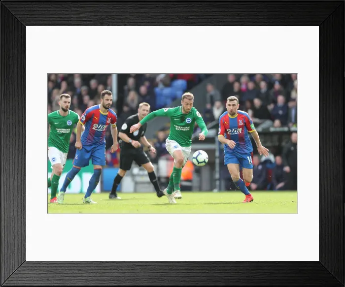 Framed Print : Premier League Showdown: Crystal Palace vs. Brighton and Hove Albion at Selhurst Park (9th March 2019) Framed Print : Premier League Showdown: Crystal Palace vs. Brighton and Hove Albion at Selhurst Park (9th March 2019)