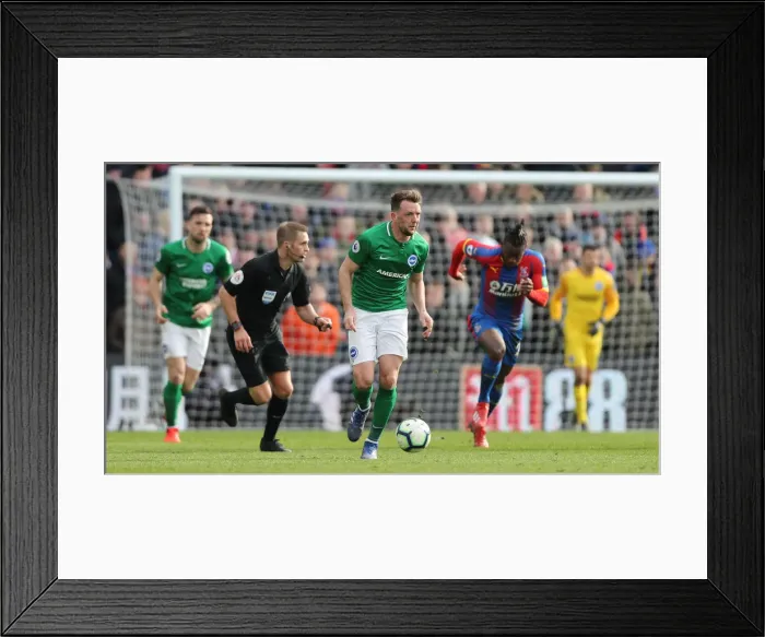Framed Print : Premier League Showdown: Crystal Palace vs. Brighton and Hove Albion at Selhurst Park (9th March 2019)