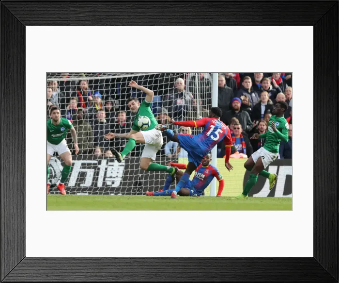 Framed Print : Premier League Showdown: Crystal Palace vs. Brighton and Hove Albion at Selhurst Park (9th March 2019)