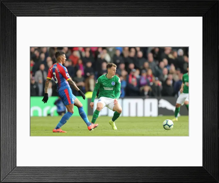 Framed Print : Brighton and Hove Albion vs. Crystal Palace: Premier League Clash at Selhurst Park (09MAR19) Framed Print : Brighton and Hove Albion vs. Crystal Palace: Premier League Clash at Selhurst Park (09MAR19)
