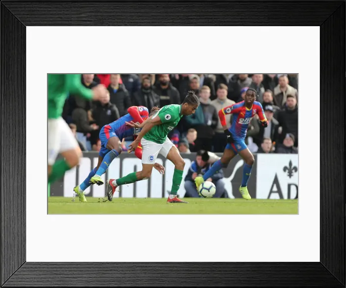 Framed Print : Premier League Showdown: Crystal Palace vs. Brighton and Hove Albion at Selhurst Park (9th March 2019)