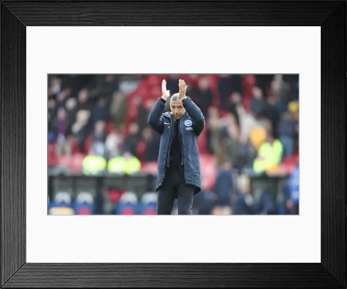 Framed Print : Premier League Showdown: Crystal Palace vs. Brighton & Hove Albion at Selhurst Park (9th March 2019)
