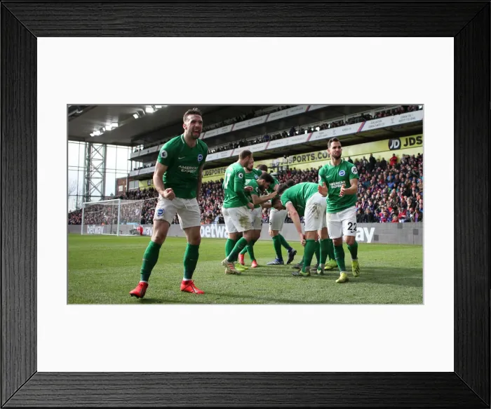 Framed Print : Premier League Showdown: Crystal Palace vs. Brighton and Hove Albion at Selhurst Park (9th March 2019) Framed Print : Premier League Showdown: Crystal Palace vs. Brighton and Hove Albion at Selhurst Park (9th March 2019)