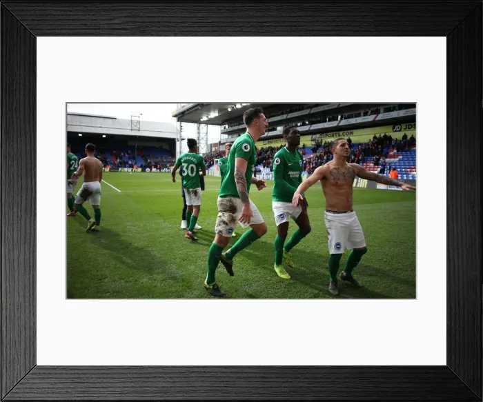 Framed Print : Premier League Showdown: Crystal Palace vs. Brighton and Hove Albion at Selhurst Park (9th March 2019) Framed Print : Premier League Showdown: Crystal Palace vs. Brighton and Hove Albion at Selhurst Park (9th March 2019)