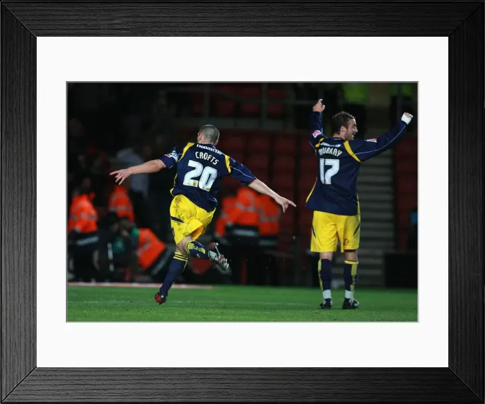 Framed Print : Brighton & Hove Albion Away at Southampton: 2009-10 Season Framed Print : Brighton & Hove Albion Away at Southampton: 2009-10 Season