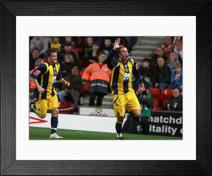 Framed Print : Radiant Glenn Murray: Brighton and Hove Albion's Brilliant Striker