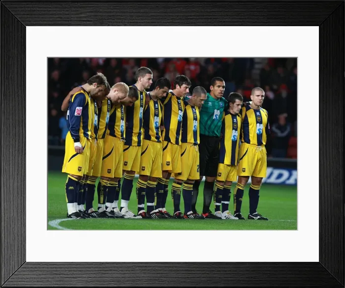 Framed Print : Brighton & Hove Albion Away at Southampton: 2009-10 Season Framed Print : Brighton & Hove Albion Away at Southampton: 2009-10 Season