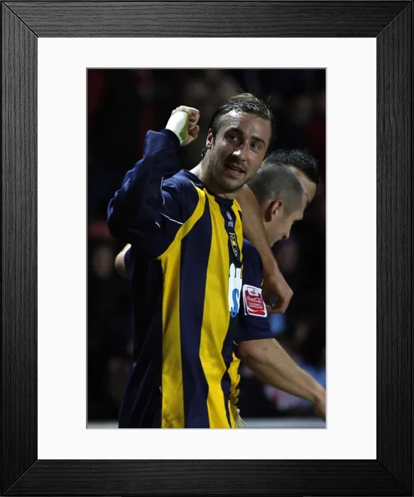 Framed Print : Radiant Glenn Murray: Brighton and Hove Albion's Brilliant Striker