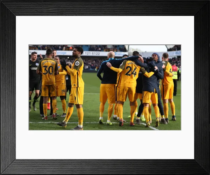 Framed Print : Brighton and Hove Albion Face Off Against Millwall in FA Cup Quarterfinal Showdown (17MAR19) Framed Print : Brighton and Hove Albion Face Off Against Millwall in FA Cup Quarterfinal Showdown (17MAR19)