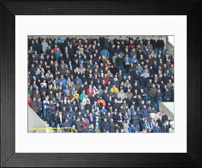 Framed Print : FA Cup Quarterfinal Showdown: Millwall vs. Brighton and Hove Albion at The Den (17MAR19) Framed Print : FA Cup Quarterfinal Showdown: Millwall vs. Brighton and Hove Albion at The Den (17MAR19)