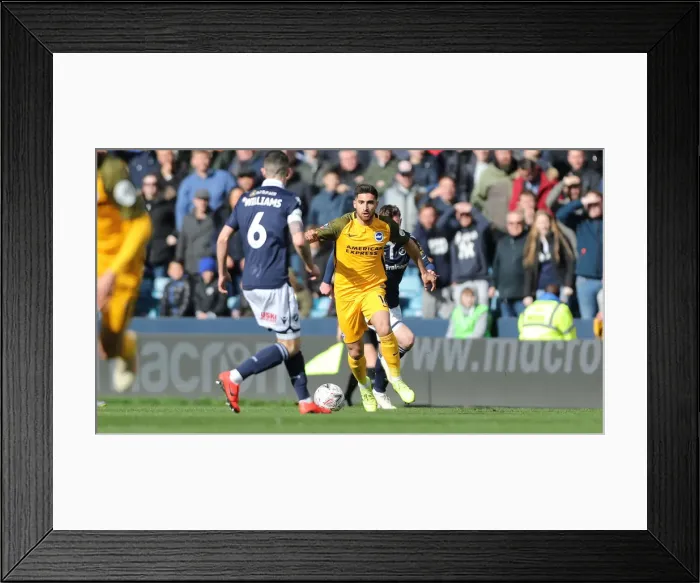 Framed Print : Brighton and Hove Albion vs. Millwall: A FA Cup Quarterfinal Battle at The Den (17MAR19) Framed Print : Brighton and Hove Albion vs. Millwall: A FA Cup Quarterfinal Battle at The Den (17MAR19)
